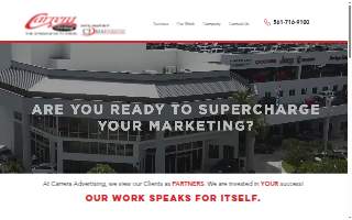 Carrera Advertising website
