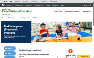 Preschool Readers website