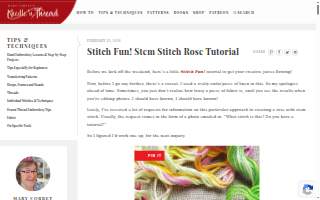 The Stitch N Print Store website