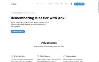 Anki Tech website