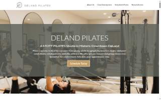 DeLand Pilates website