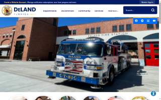DeLand Manor Assisted Living website