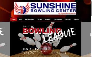 Sunshine Bowling Center website