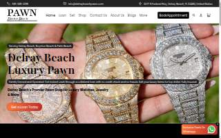 Delray Beach Pawn Luxury website