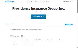 Providence Insurance Group website