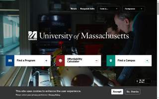 UMass Law website