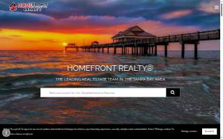 Homefront Realty website