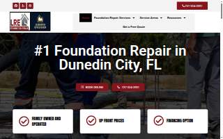 LRE Foundation Repair Of Dunedin website