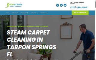 High Steam Carpet Cleaning website