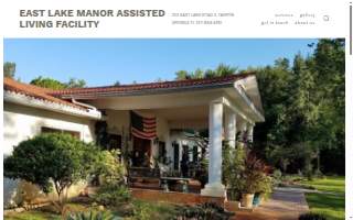 East Lake Manor Assisted Living Facility of Tarpon Springs website
