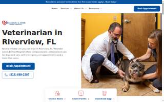 Brandon Lakes Animal Hospital of East Lake website