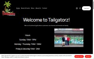 Tailgatorz website