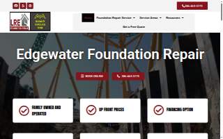 Edgewater Foundation Repair website
