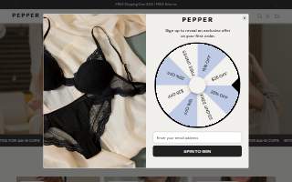 Pepper's Cleaning Service, Inc. website