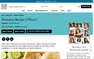 The Hummus Truck website