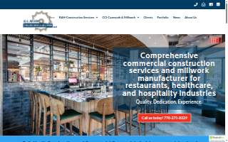 Heath Kelly Construction website