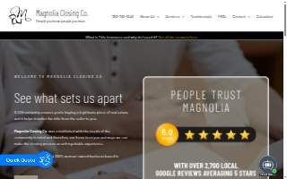 Magnolia Closing Co website