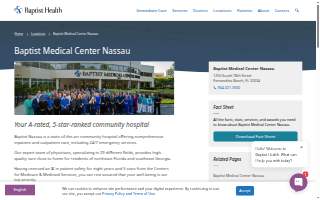 Baptist Orthopedics - Baptist Nassau website