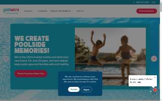Poolwerx Augusta website
