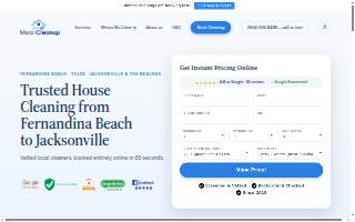 Maid Cleanup website