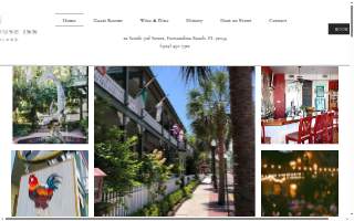Florida House Inn website