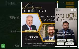 Lulich & Attorneys website