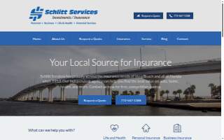 Schlitt Insurance Services website