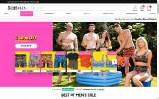 OddBalls Nifty Thrift website