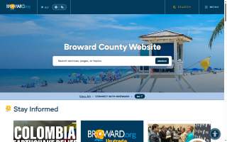 Broward Eye Care website