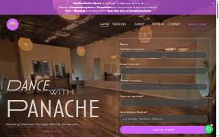 Dance With Panache - Ballroom Dance & Wellness Studio of Lauderdale Lakes website