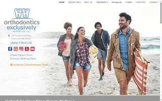 Orthodontics Exclusively website