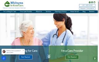 Whitsyms In-Home Care - Ft. Myers website