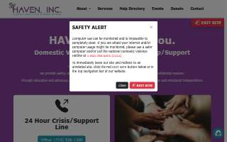 Haven Home Health website