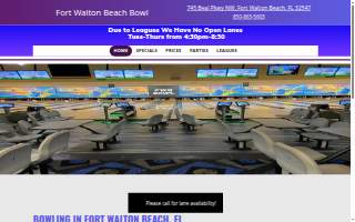 Fort Walton Beach Bowl website