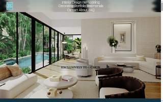 Exclusively To Design of Fountainbleau website