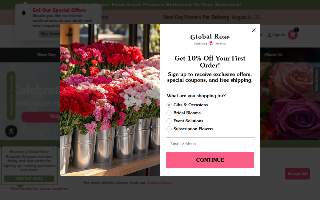 GlobalRose website