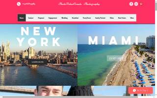 Miami Photographer PhotoVideoCreate website