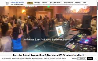 Miami Party DJ of Golden Glades website