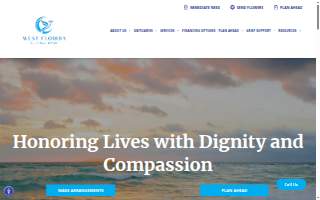 West Florida Funeral Home website
