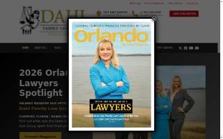 Dahl Family Law Group website