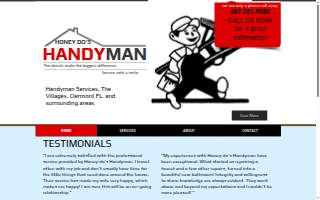 Honey Do's Handyman website