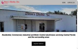 Steve's Electric Inc website