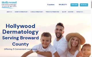 Hollywood Dermatology website