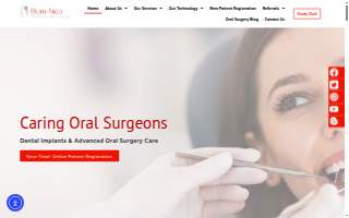 Blum-Nico Oral-Facial Surgery Associates website