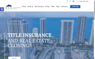 FLA Title Guaranty Agency LLC website