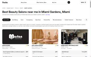 Aura Beauty Salon website