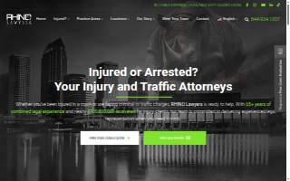 RHINO Lawyers of Holiday website