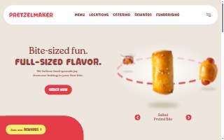 Pretzelmaker website