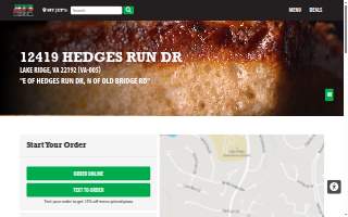 Pizza Hut website