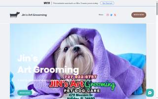 Jin’s Art Grooming website